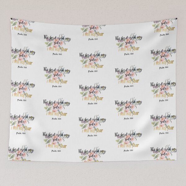 Item preview, Psalm 118:6 designed and sold by enchantedlove.