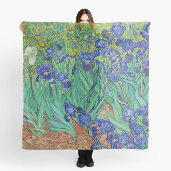 Item preview, Irises HD (1890) by Vincent Van Gogh designed and sold by GlowinUp Shop.