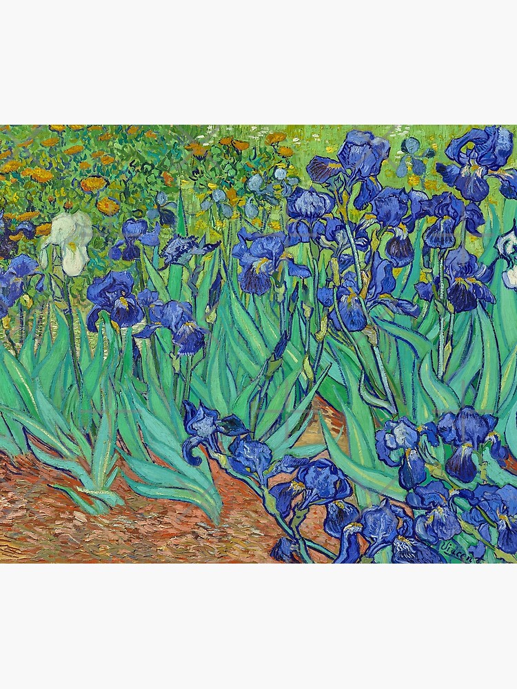 "Irises HD (1890) by Vincent Van Gogh" Tapestry for Sale by alexvoss