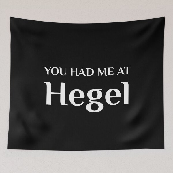 Item preview, You Had Me At Hegel Philosophy Teacher Student Philosopher designed and sold by Creekman Designs.