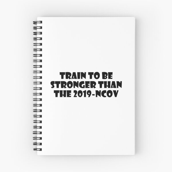 Item preview, TRAIN TO BE STRONGER THAN THE 2019-nCoV designed and sold by trainingclothes.