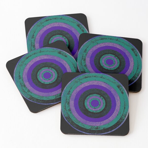 Item preview, Concentric Circles Artwork / Geometric Abstract.  designed and sold by FuzzyHoney.