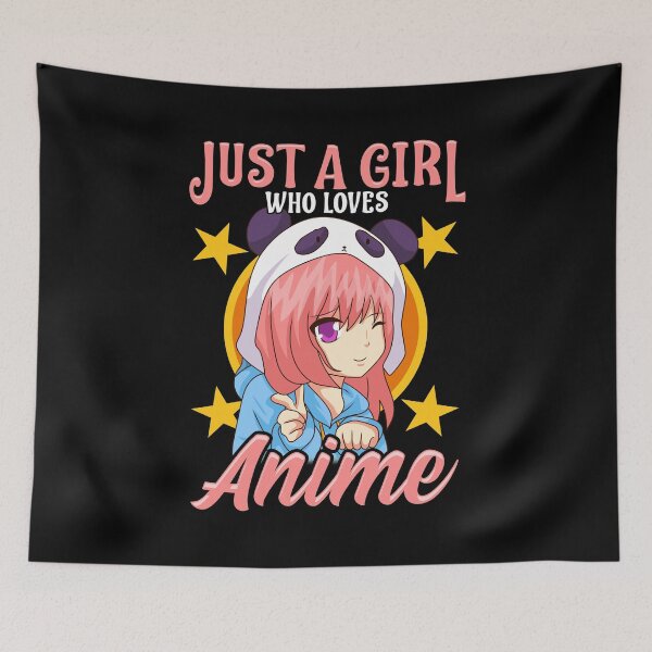 Artikelvorschau, Süß & lustig Nur ein Mädchen, das Anime liebt entworfen und verkauft von perfectpresents.
