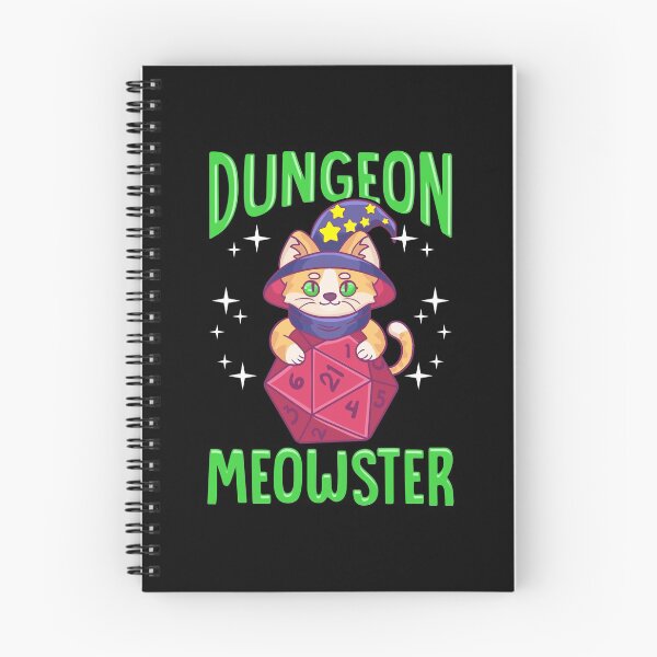 Item preview, Funny Dungeon Meowster designed and sold by perfectpresents.