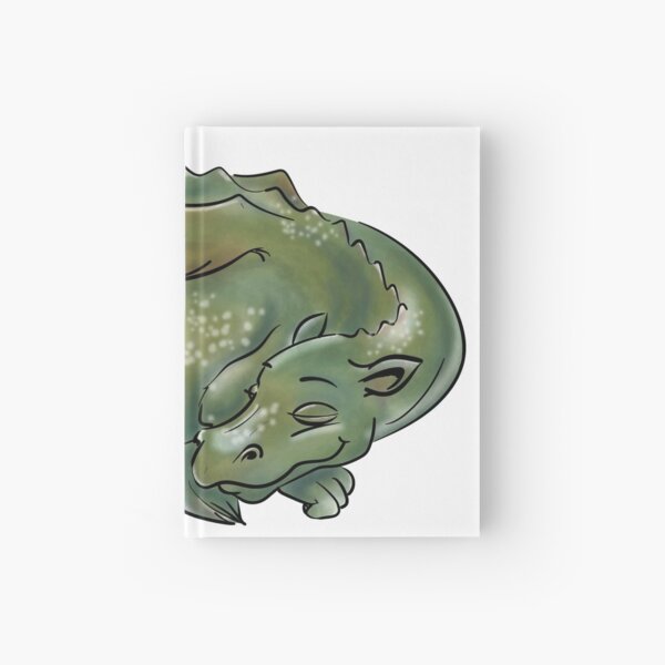 sleeping dragon Hardcover Journal