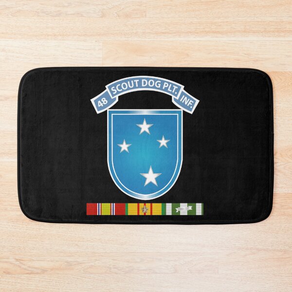 Item preview, Army - 48th Inf Scout Dog Plt Tab w 23rd ID SSI w VN SVC wo Txt designed and sold by Military Insignia Products.