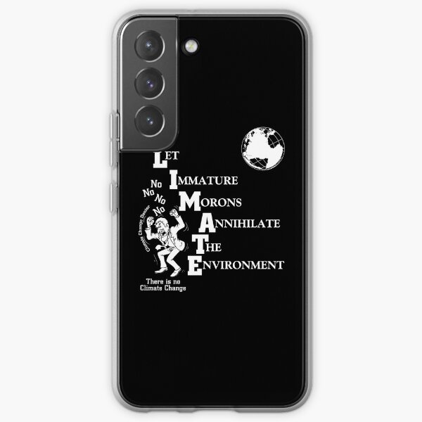 Climate Change Message Samsung Galaxy Soft Case
