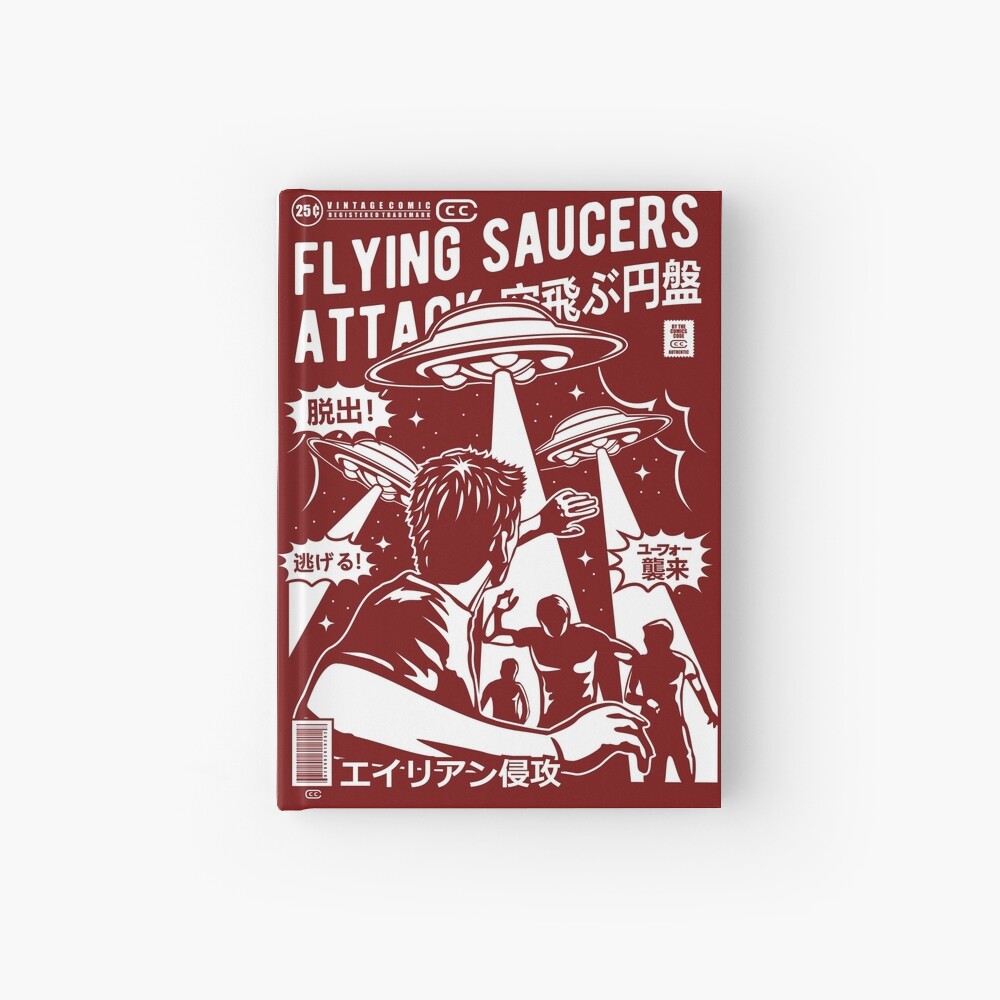 Flying Saucer Attack Laptop Skin By Buzzlife Redbubble