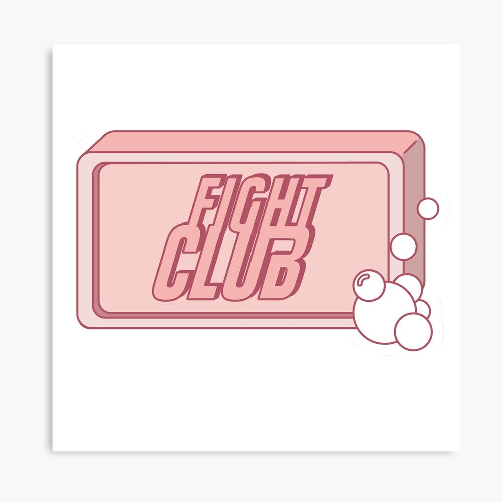 Impression Photo Savon Classique Fight Club Par Trazaart Redbubble