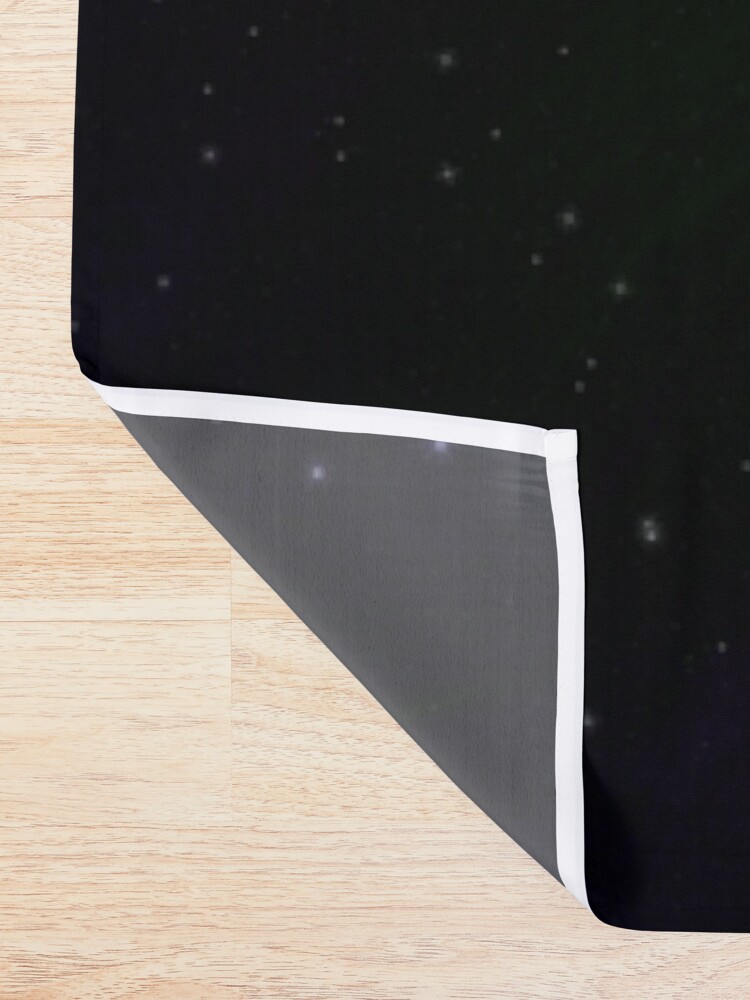 Alternate view of Planet Beta: Outer Space Planet Art Shower Curtain