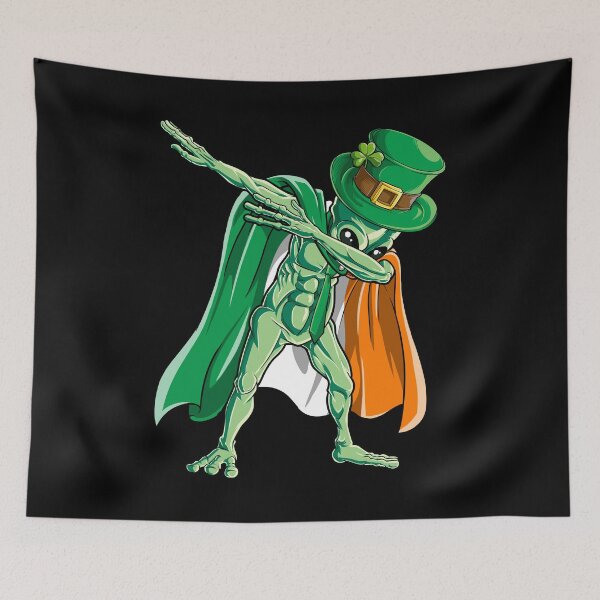 Item preview, Dabbing Alien Irish FINAL designed and sold by LiqueGifts.