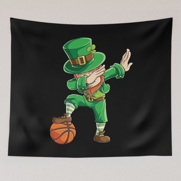 Item preview, Dabbing Leprechaun Basketball St Patricks Day T Shirt For Boys Girls Kids Men Women designed and sold by LiqueGifts.