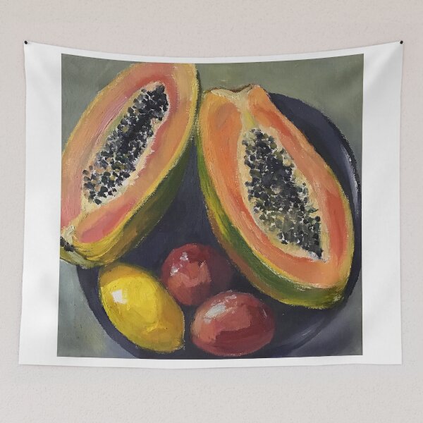 Artikelvorschau, Rote Papaya Passionsfrucht und Zitrone entworfen und verkauft von MilkAnna.