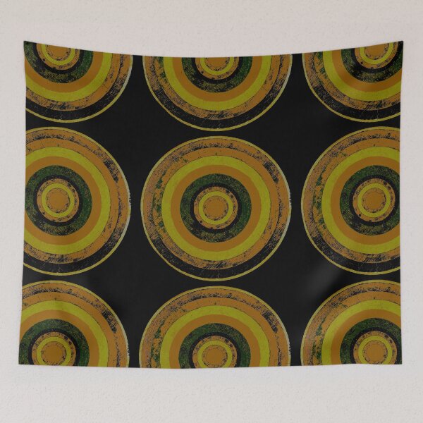 Item preview, Concentric Circles Artwork / Geometric Abstract designed and sold by FuzzyHoney.