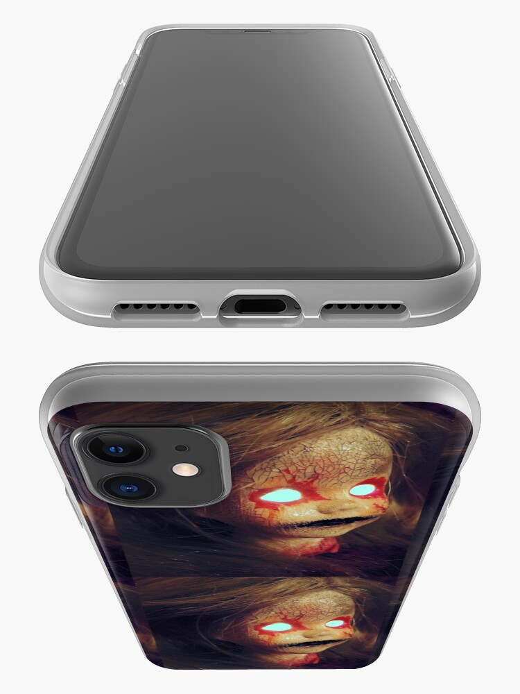Alternate view of Zombie Horror Doll ~ Lady Scream iPhone Case & Cover