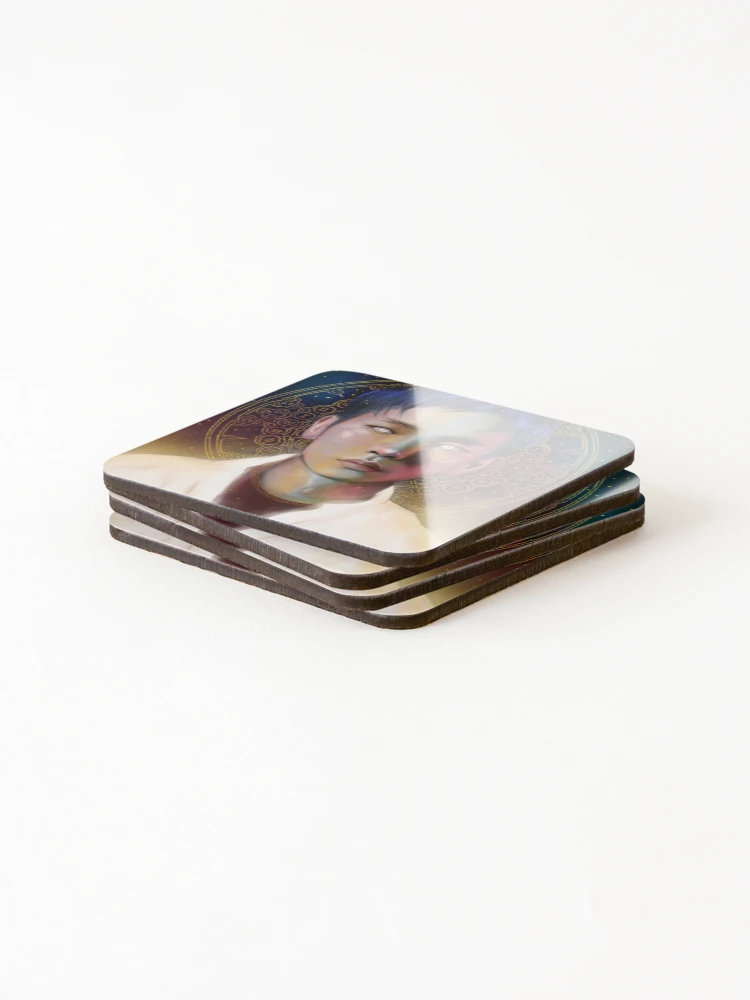 Thumbnail 4 of 5, Coasters (Set of 4), SHINee Key designed and sold by Sara-Ree.