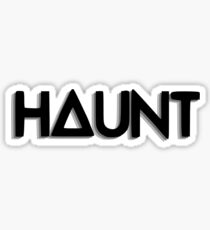haunt Sticker