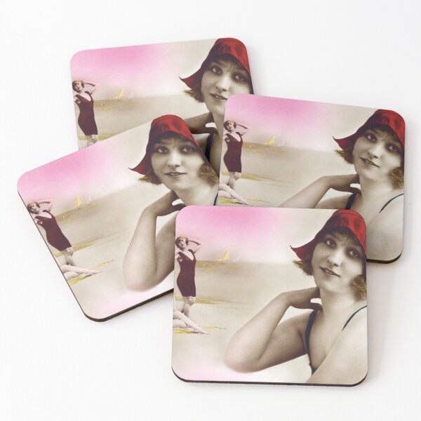 Item preview, Attractive woman from the 20s on the beach designed and sold by Francois Richet.