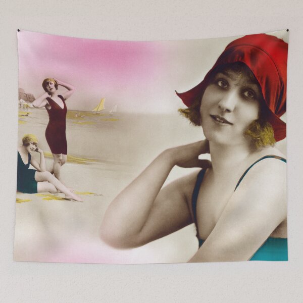 Item preview, Attractive woman from the 20s on the beach designed and sold by Francois Richet.