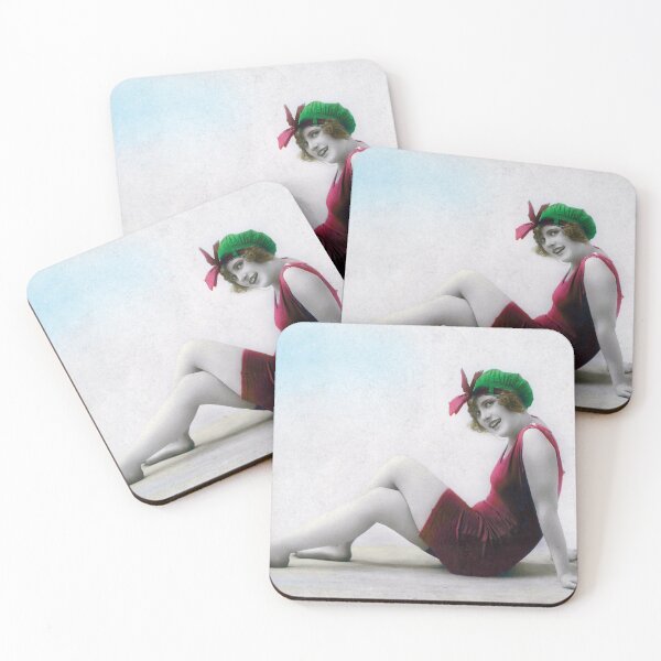 Item preview, Attractive woman from the 20s on the beach designed and sold by Francois Richet.