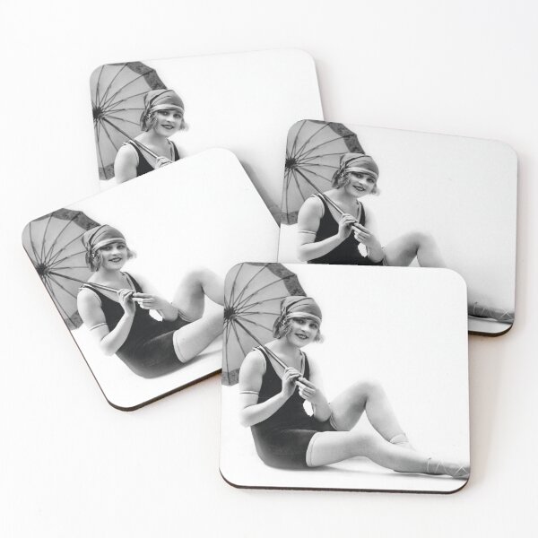 Item preview, Attractive woman from the 20s on the beach designed and sold by Francois Richet.