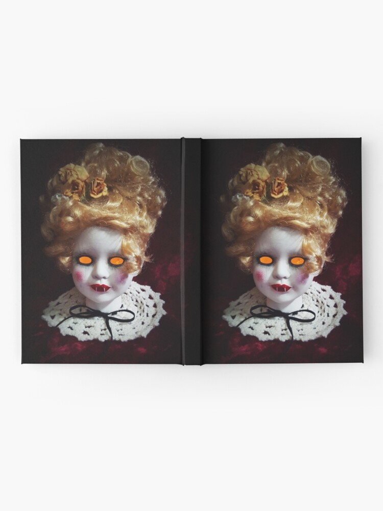 Thumbnail 2 of 3, Hardcover Journal, Vampire Doll designed and sold by Lady-Scream.