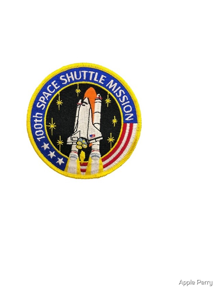 Imagen 5 de 5, Funda de iPhone con la obra Space Shuttle Patch STS-100, diseñada y vendida por Visual-Designer.