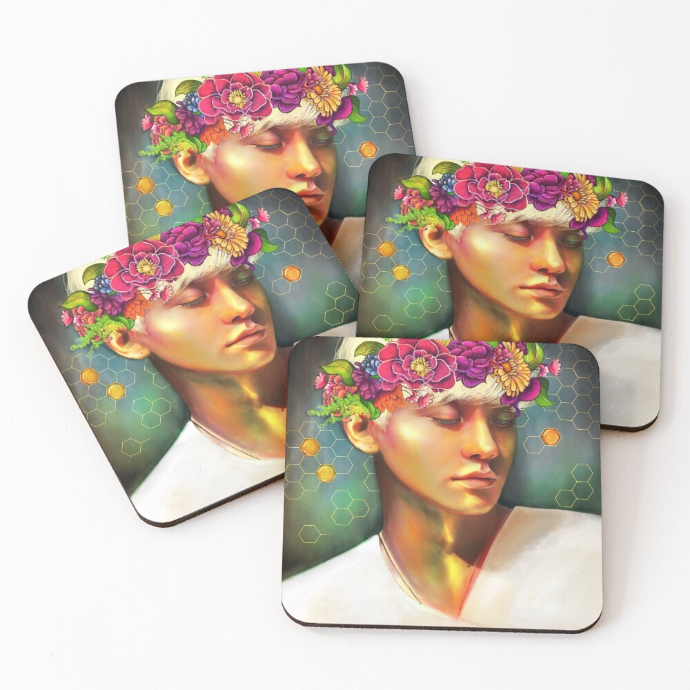 Item preview, Coasters (Set of 4) designed and sold by Sara-Ree.