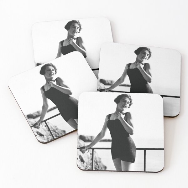 Item preview, Attractive woman from the 20s on the rocks designed and sold by Francois Richet.