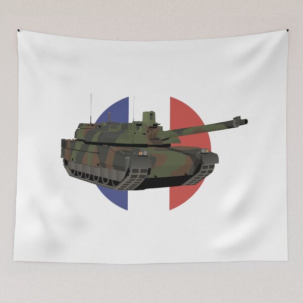 Item preview, French Tank Leclerc with Flag designed and sold by NorseTech.