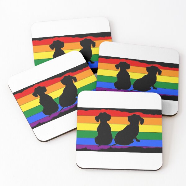 Item preview, Proud Gay Dachshund designed and sold by StubbornWiener.