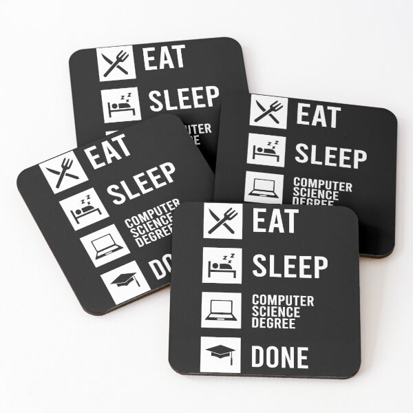 Item preview, Eat Sleep Computer Science Degree Done designed and sold by saechla.