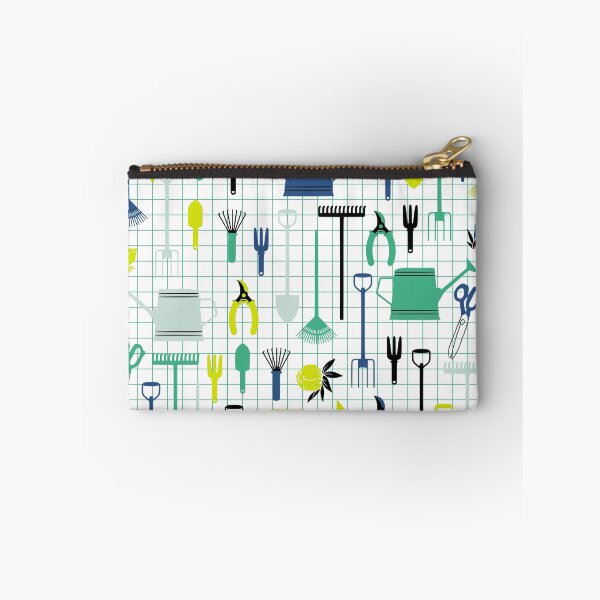 Item preview, Cute Gardening Tools in green and blue designed and sold by kapotka.