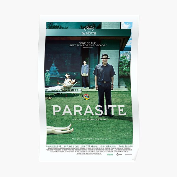 PARASITE a film by Bong Joon Ho Poster