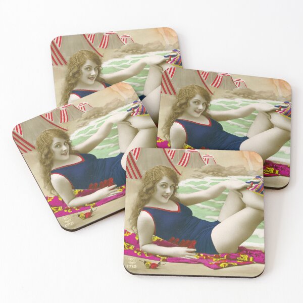 Item preview, Attractive woman from the 20s on the beach designed and sold by Francois Richet.