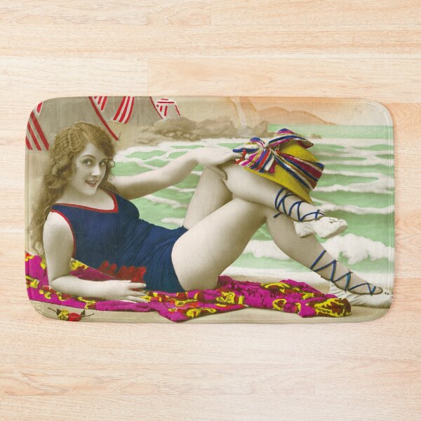 Item preview, Attractive woman from the 20s on the beach designed and sold by Francois Richet.