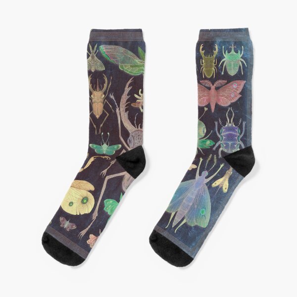 Entomologist's Wish (The Neon Version) Socks