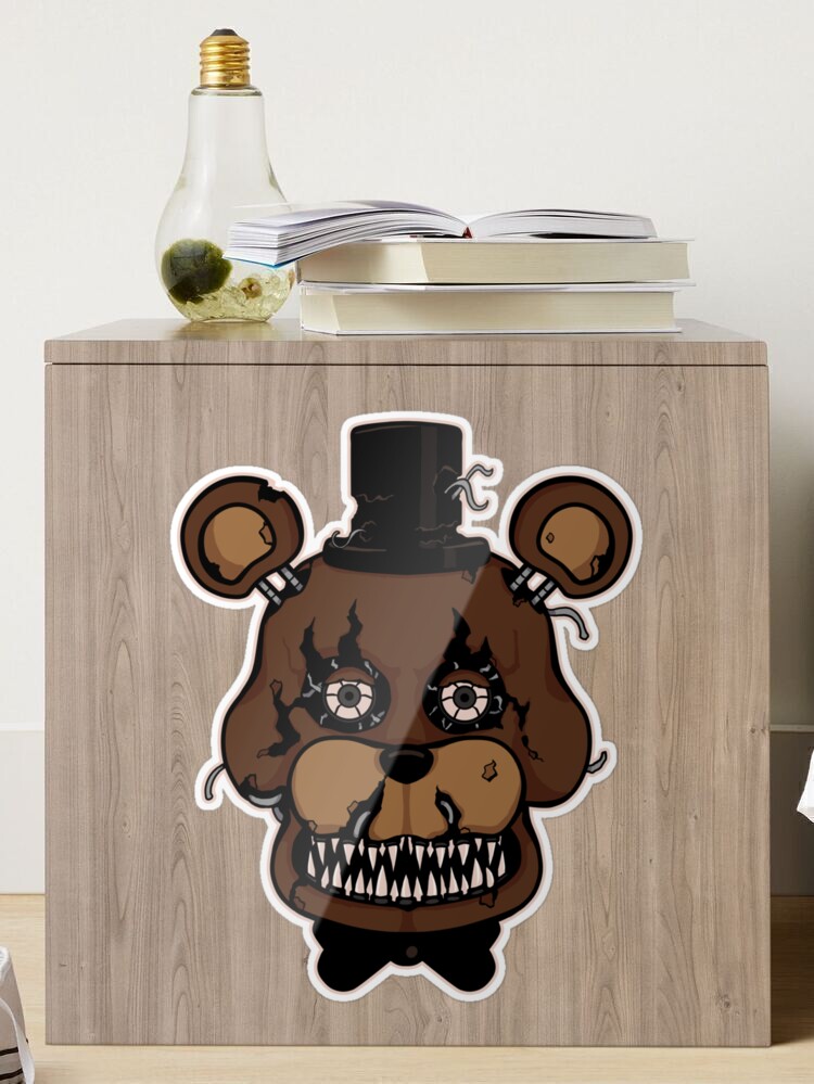 Fnaf4 Nightmare Freddy Sticker - Fnaf4 Nightmare Freddy - Discover & Share  GIFs