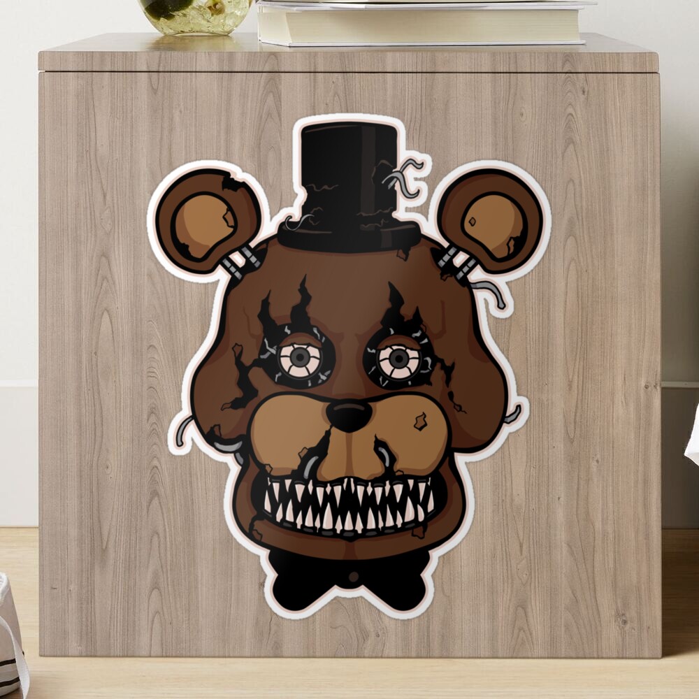 Fnaf4 Nightmare Freddy Sticker - Fnaf4 Nightmare Freddy - Discover & Share  GIFs