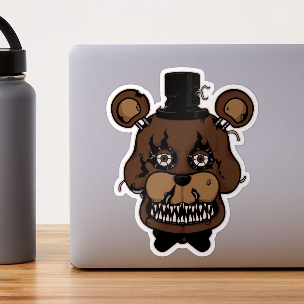 Fnaf4 Nightmare Freddy Sticker - Fnaf4 Nightmare Freddy - Discover & Share  GIFs