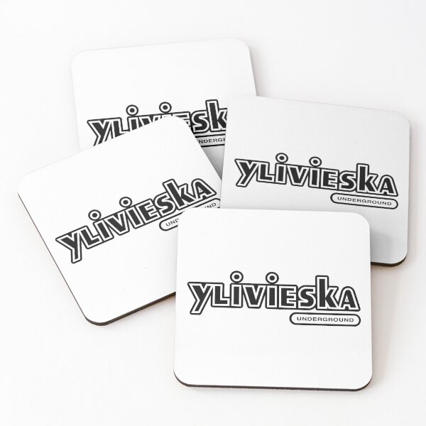 Item preview, Ylivieska Underground (musta teksti) designed and sold by futurytmi.