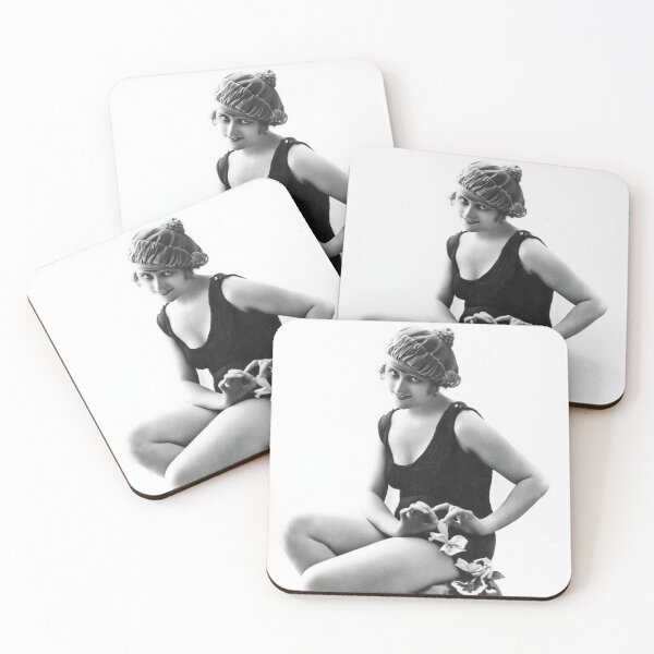 Item preview, Attractive woman from the 20s on the beach designed and sold by Francois Richet.