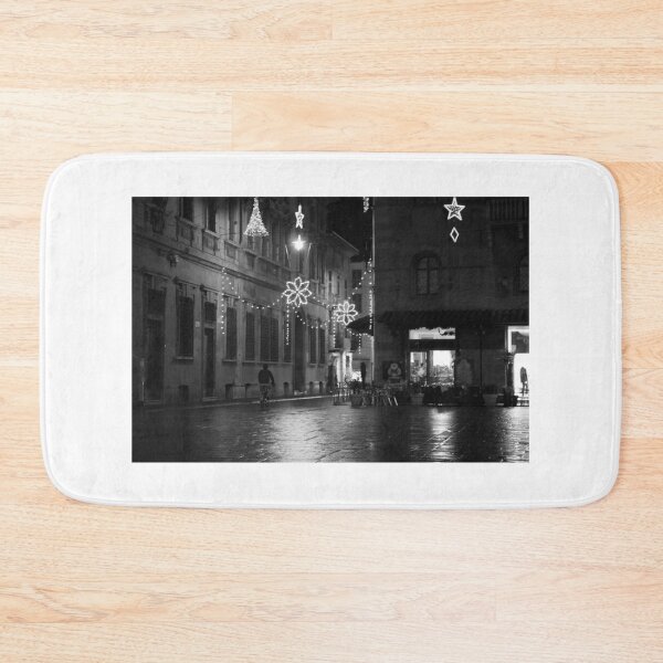 Item preview, Lone Bicyclist at Night. Reggio-Emilia, Italy 2009 designed and sold by Igor Pozdnyakov.