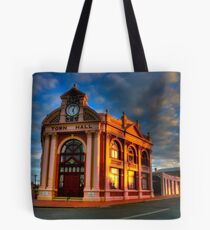 York Town Hall at sunset Tote Bag