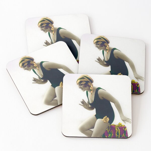 Item preview, Attractive woman from the 20s on the beach designed and sold by Francois Richet.