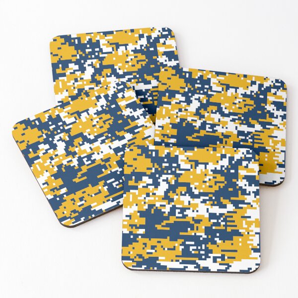 Item preview, Blue & Gold Digital Camo designed and sold by implexity.