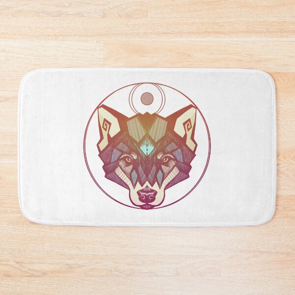 Item preview, Tribal Wolf Head designed and sold by MonoMano.
