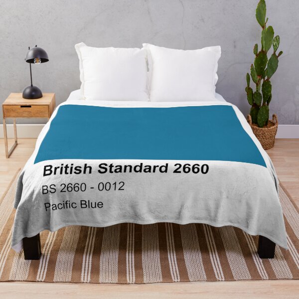 Item preview, Pacific Blue British Standard 0012 Colour Swatch designed and sold by mwcannon.