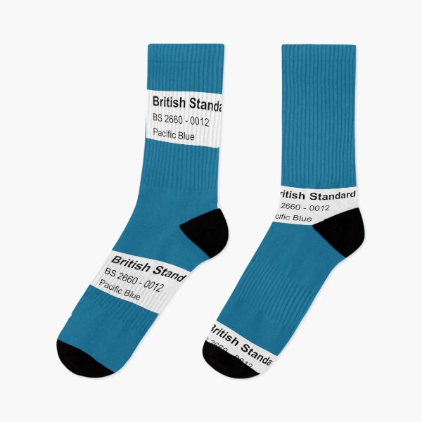 Item preview, Pacific Blue British Standard 0012 Colour Swatch designed and sold by mwcannon.
