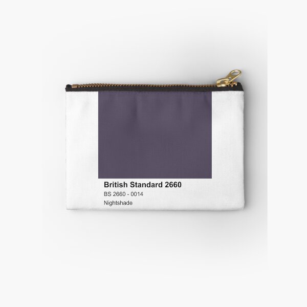 Item preview, Nightshade Purple British Standard 0014 Colour Swatch designed and sold by mwcannon.